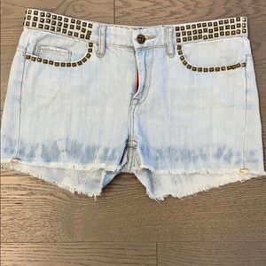 BLANK NYC shorts studded
